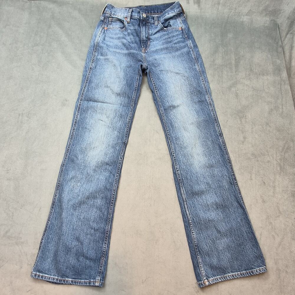 GAP Vintage Flare High Rise Jeans Women's Size 25 / 0R Blue Medium Wash Denim